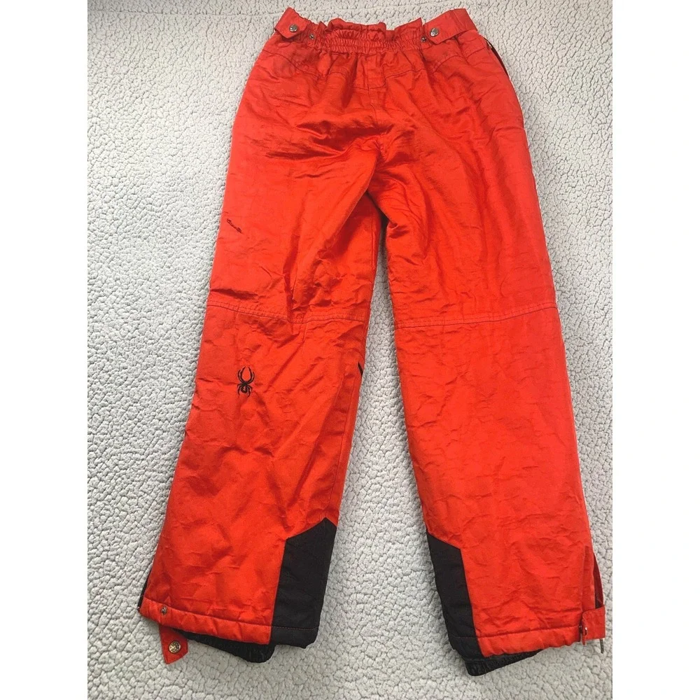 Spyder Mens Insulated Ski Pants 29x30 Red Winter Snowboard Snow Trousers Vintage